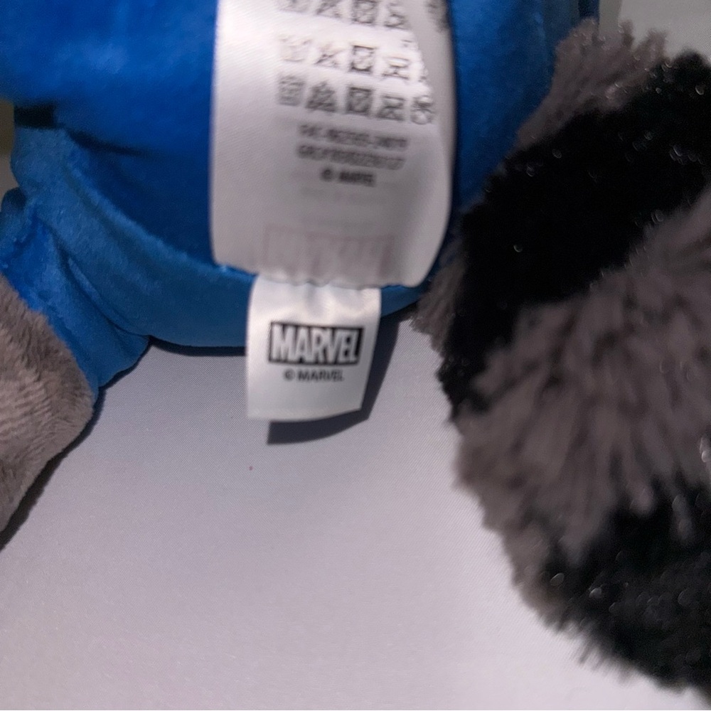 Disney Rocket Raccoon Plush Big Feet Guardians Of The‎ Galaxy Stuffed Toy - Picture 4 of 4